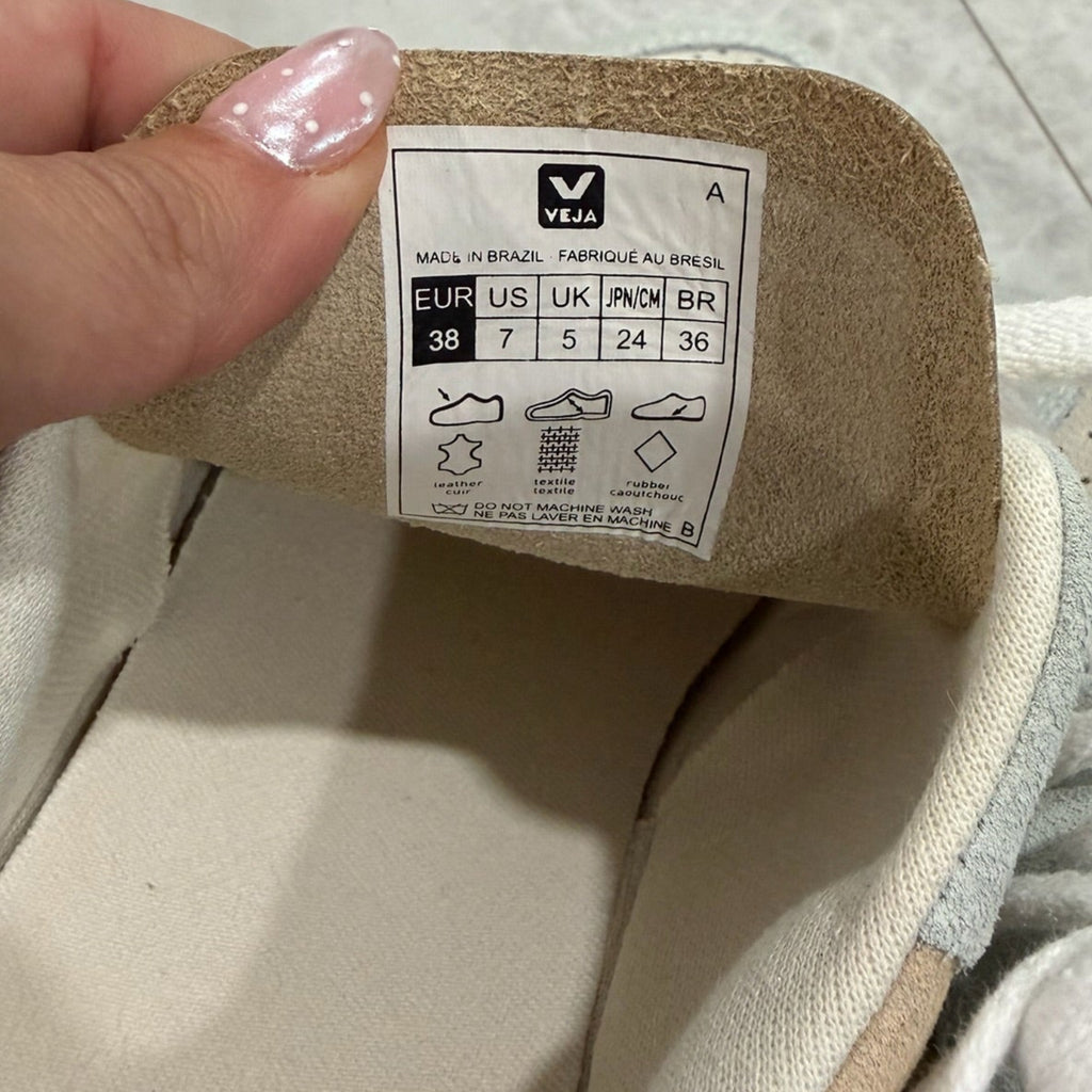 Veja V-10 Suede Multi-Tone Sneakers Size 38 (7)