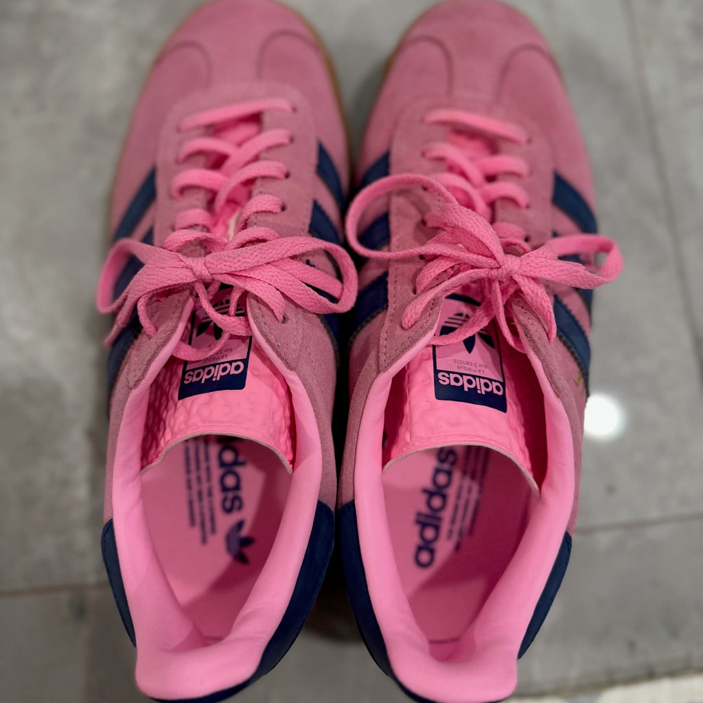 Adidas Gazelle Pink Suede Sneakers Size 8