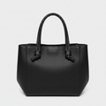 Mango (MNG) textured Faux Leather Tote Bag