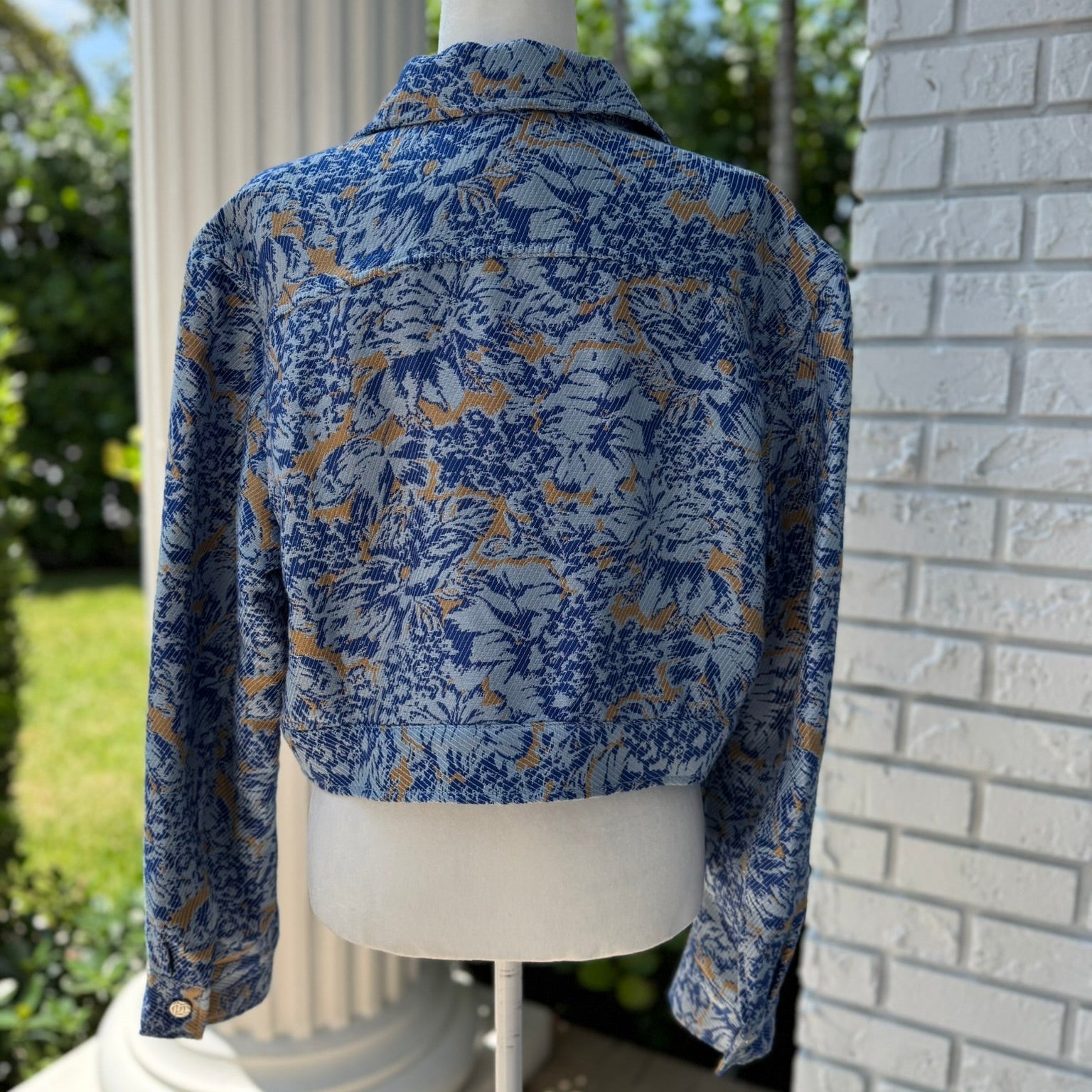 Derek Lam 10 Crosby Jacquard Jacket Size 12