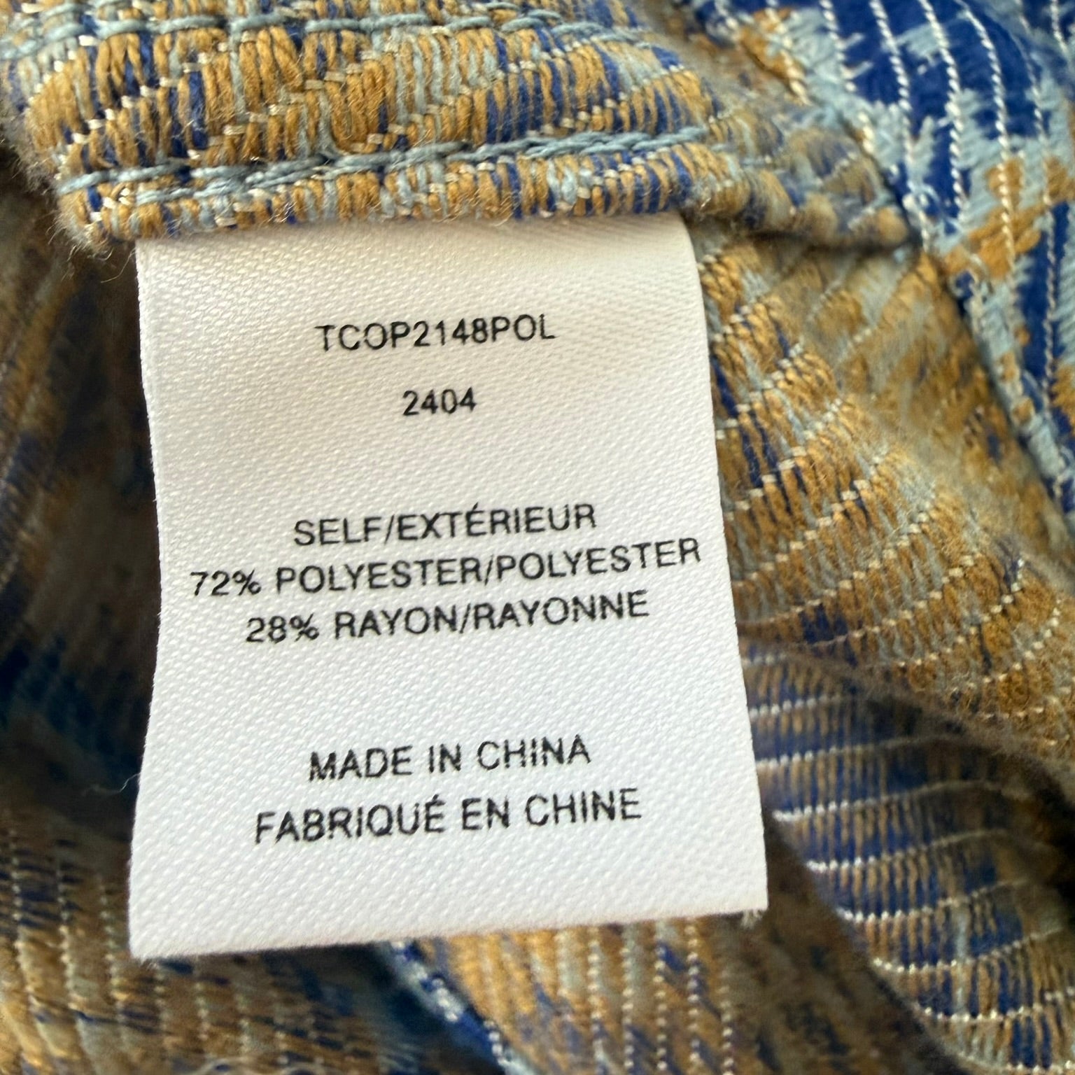 Derek Lam 10 Crosby Jacquard Jacket Size 12