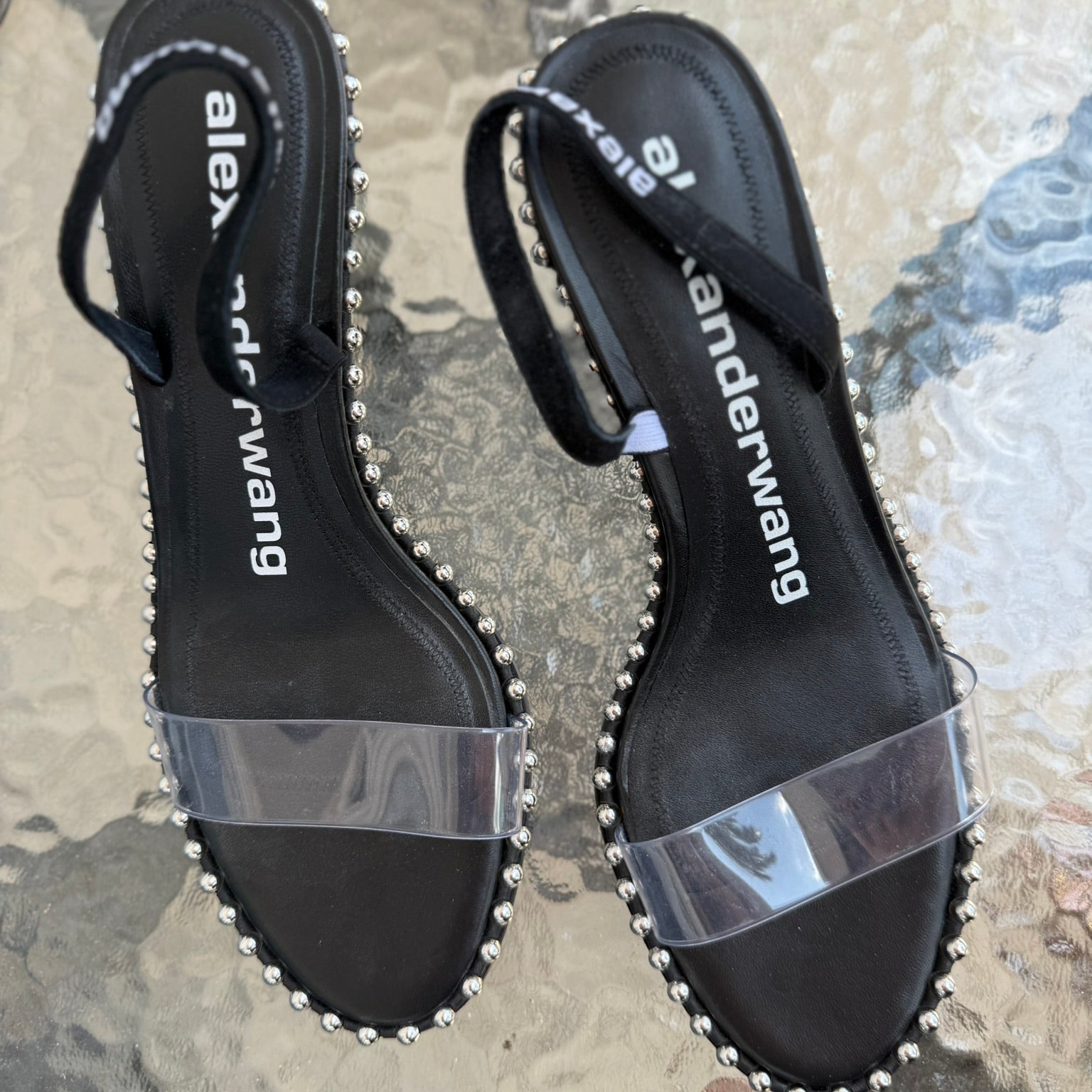 Alexander Wang Nove Slingback Sandals Size 39 (US 8.5-9)