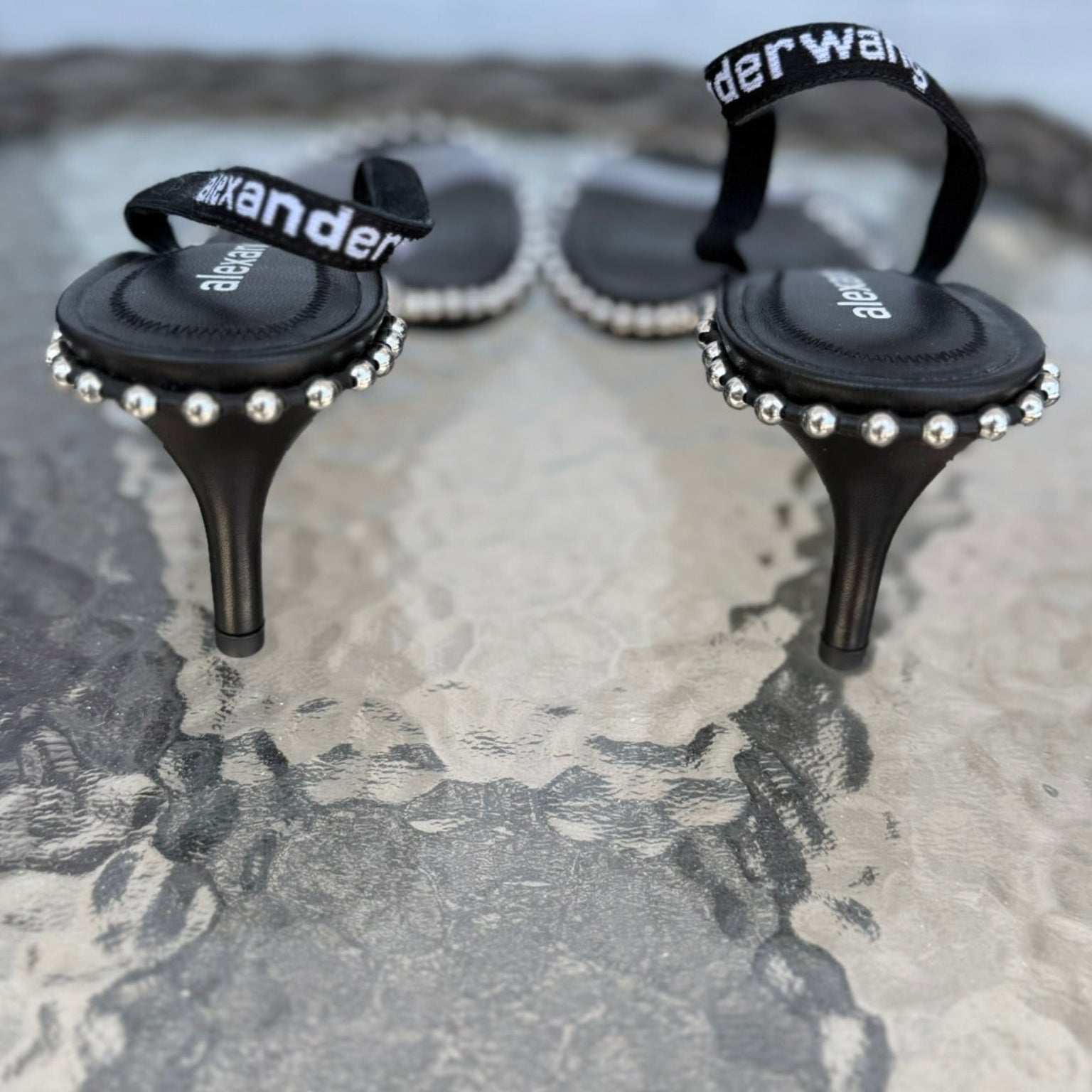 Alexander Wang Nove Slingback Sandals Size 39 (US 8.5-9)