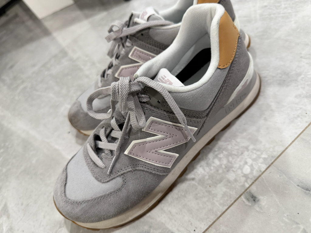 New Balance 574 Grey Gum Sneakers Size 8.5