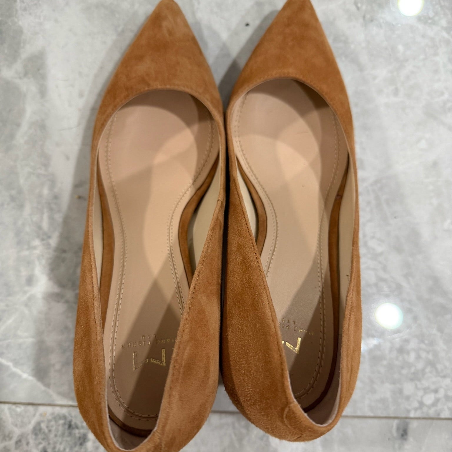 Marc Fisher Suede Block Heels Size 8