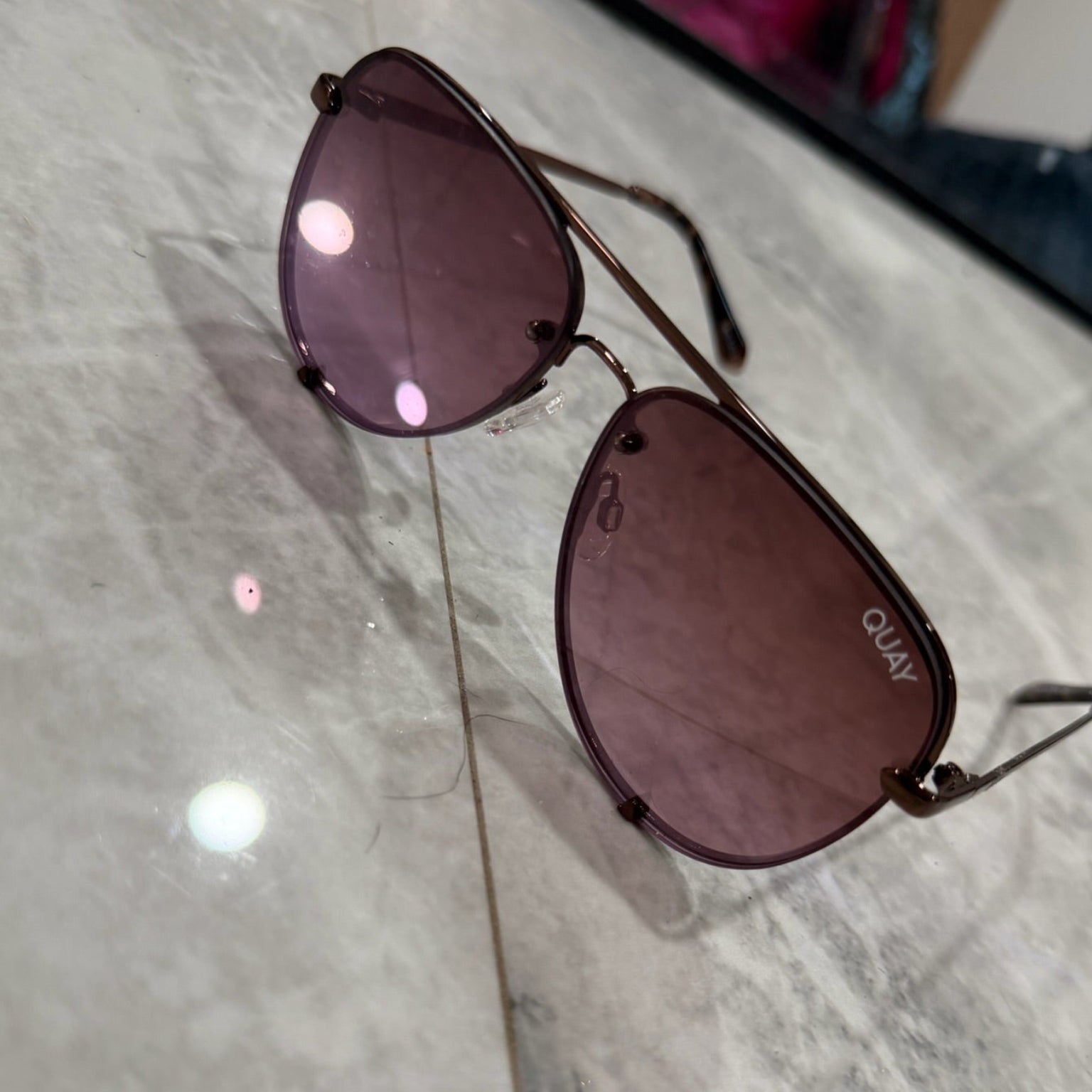 Quay Australia Aviator Sunglasses