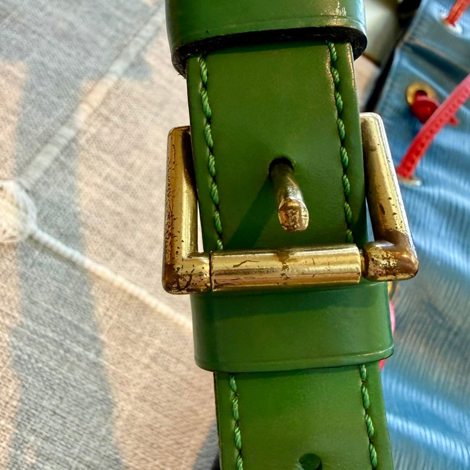 Louis Vuitton Epi Leather Noe Bucket Bag