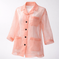 Gucci Sheer Silk Organza Shirt Size 38 (US 2-4)