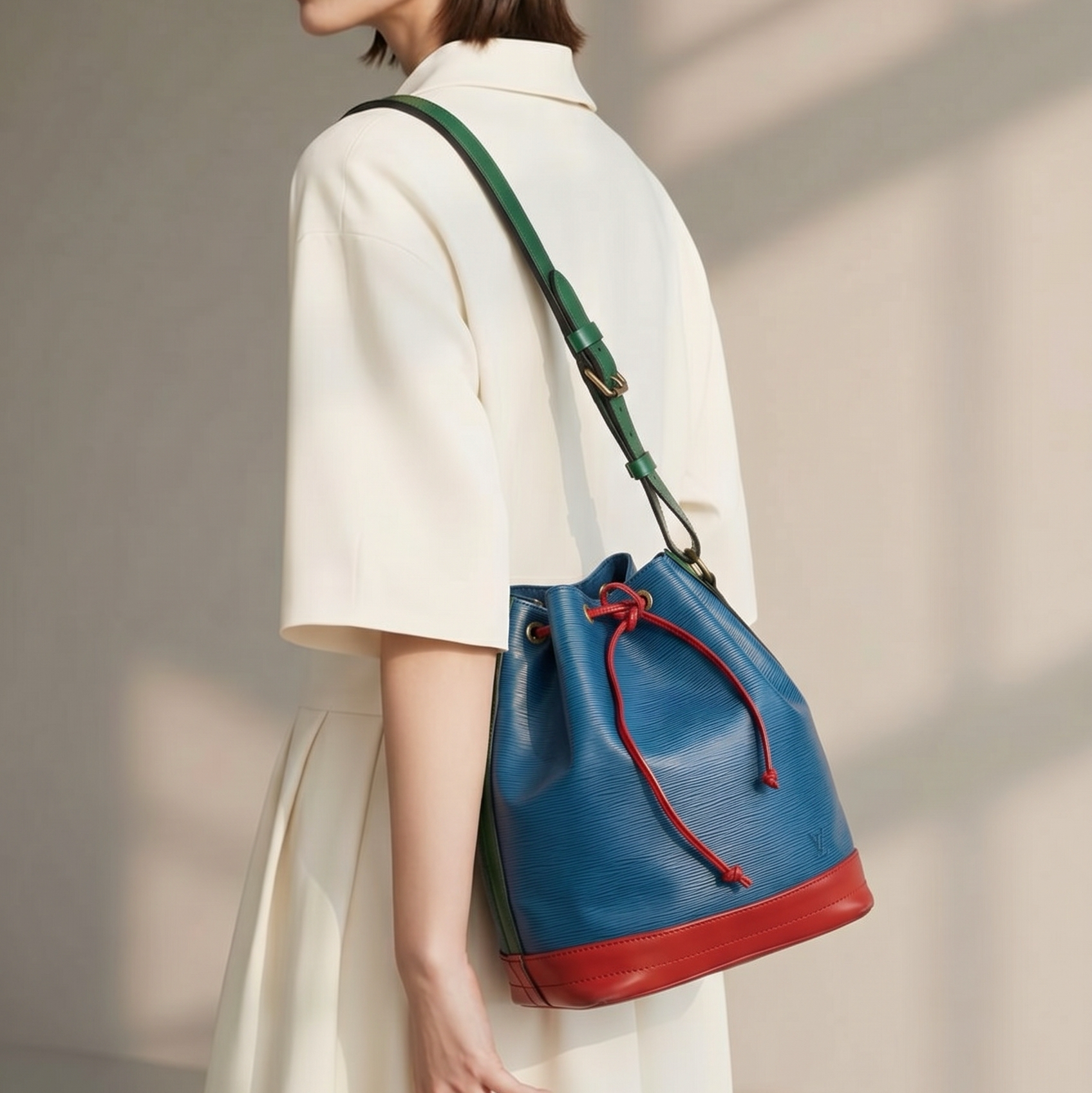 Louis Vuitton Epi Leather Noe Bucket Bag