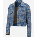 Derek Lam 10 Crosby Jacquard Jacket Size 12