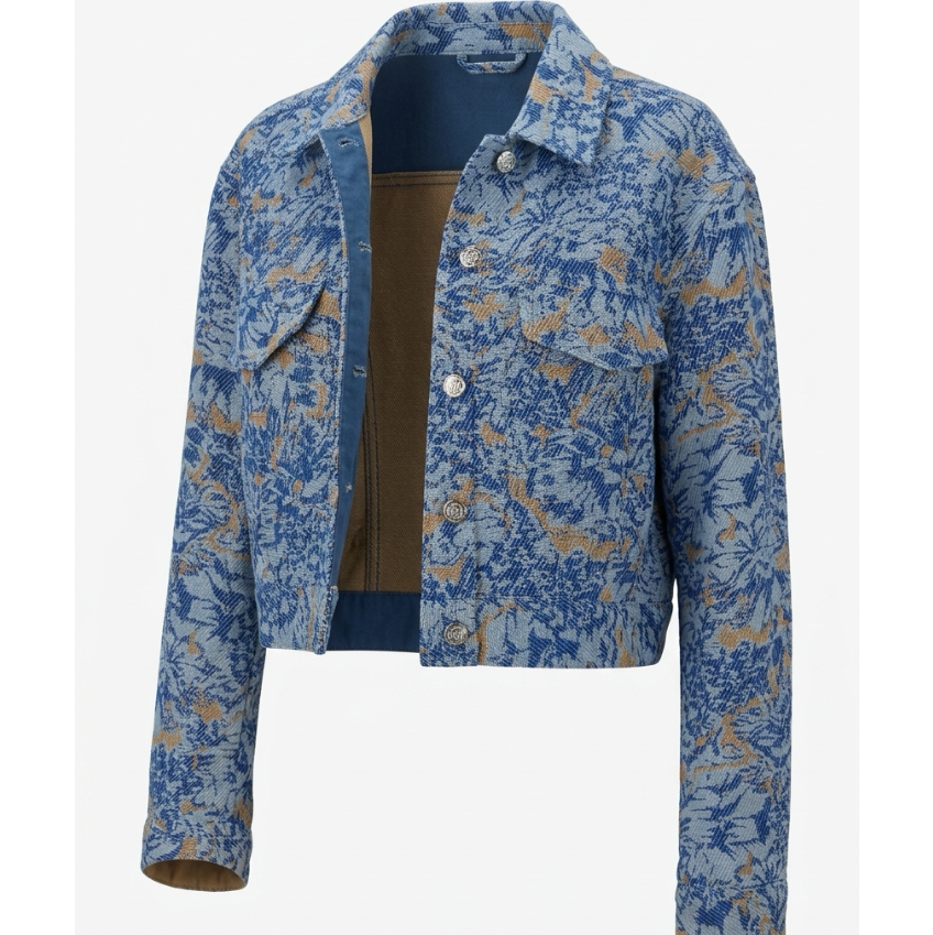 Derek Lam 10 Crosby Jacquard Jacket Size 12