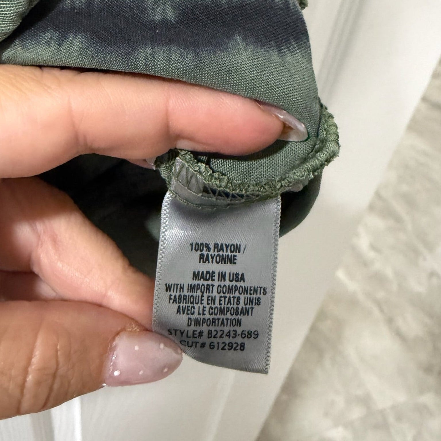 Bella Dahl Tie Dye Camisole Tank Size S