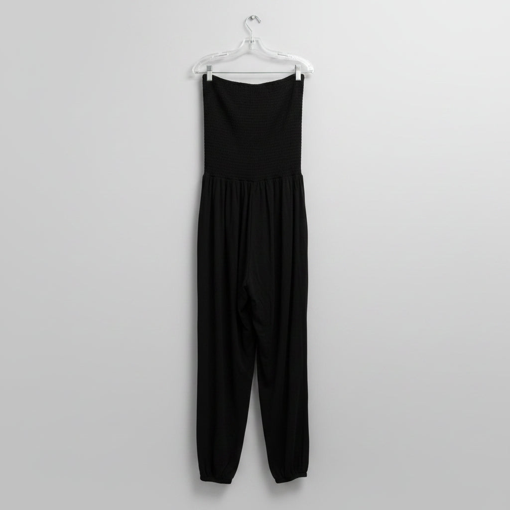 Bobi Los Angeles Smocked Jumpsuit  Size S