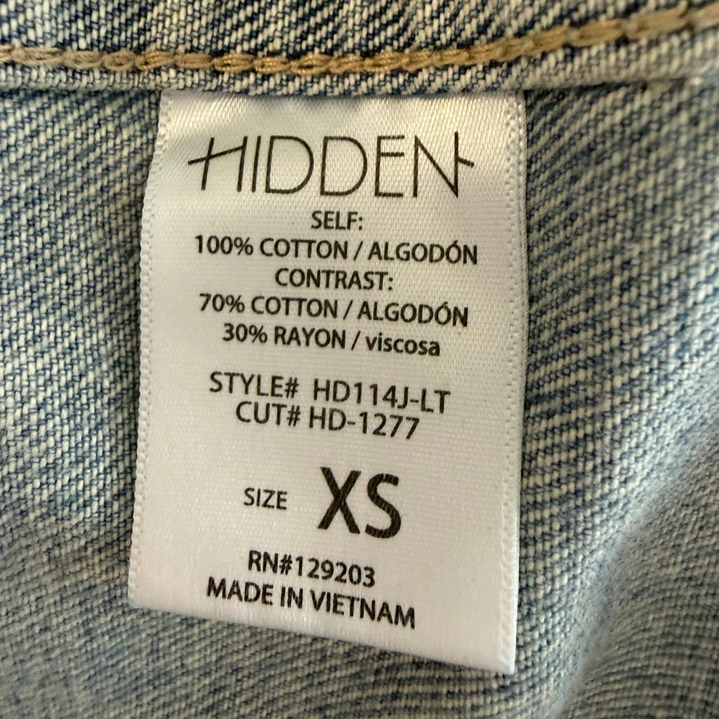 Hidden Los Angeles Bandana Oversized Jacket Size XS