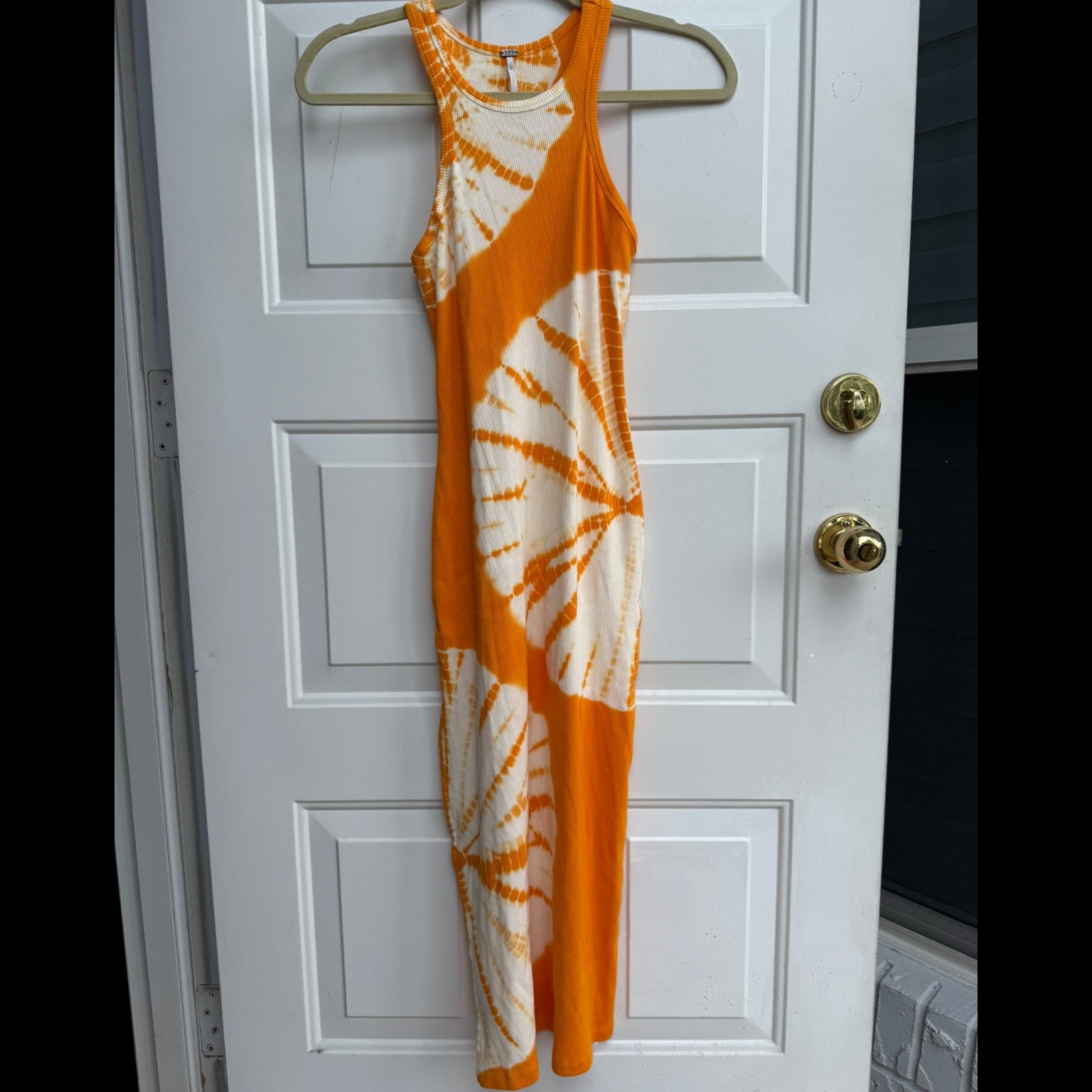 YFB Clothing Tie-Dye Ribbed Midi Dress Size XS