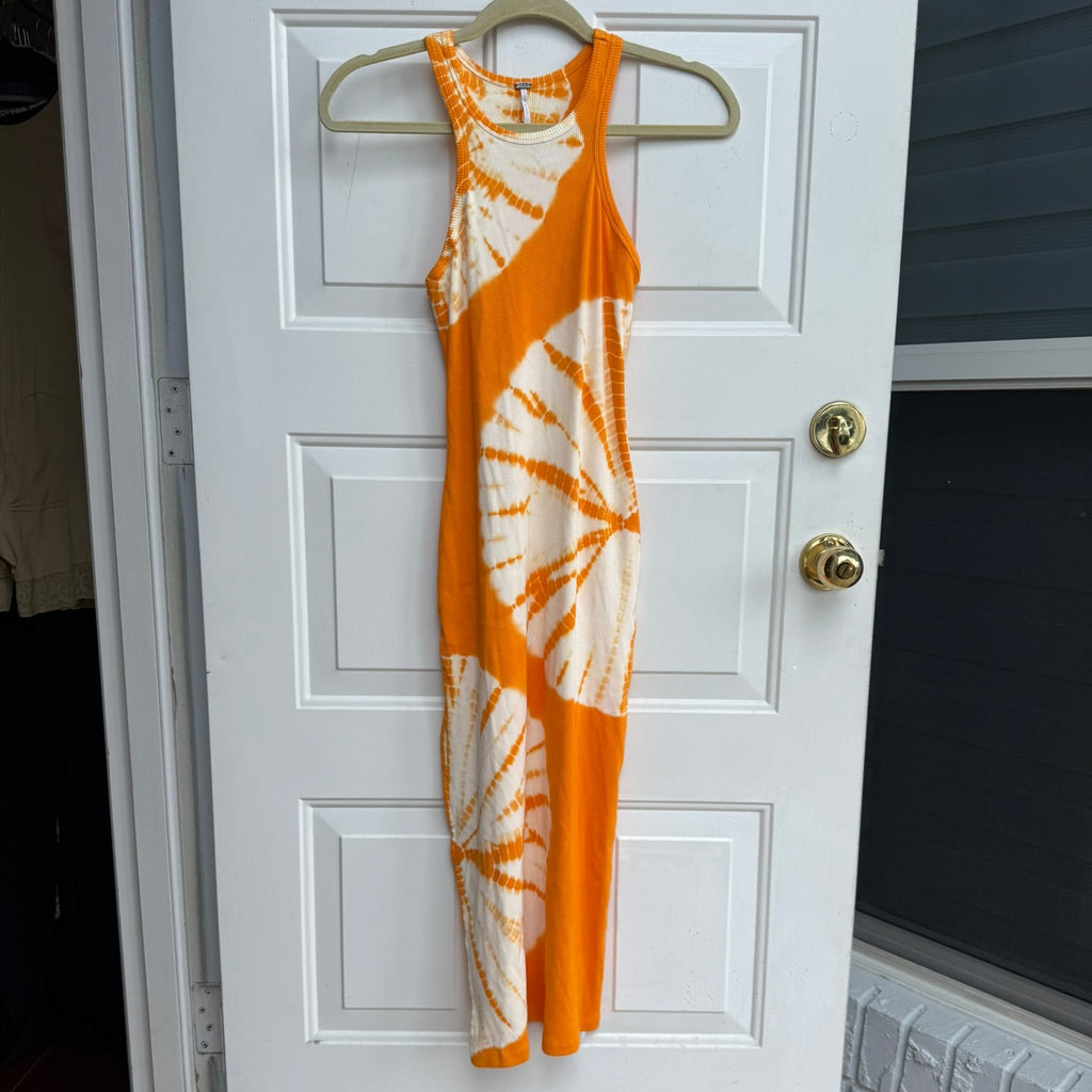 YFB Clothing Tie-Dye Ribbed Midi Dress Size XS