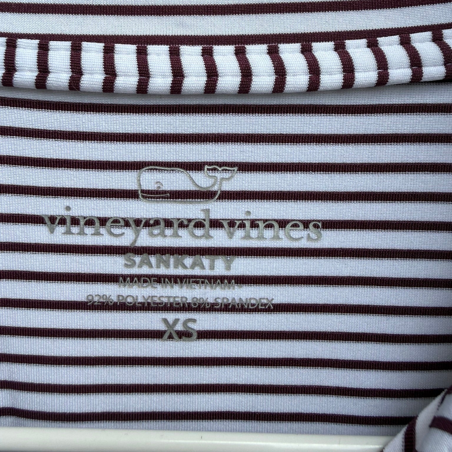 Vineyard Vines FSU Sankaty Quarter-Zip Top Size XS