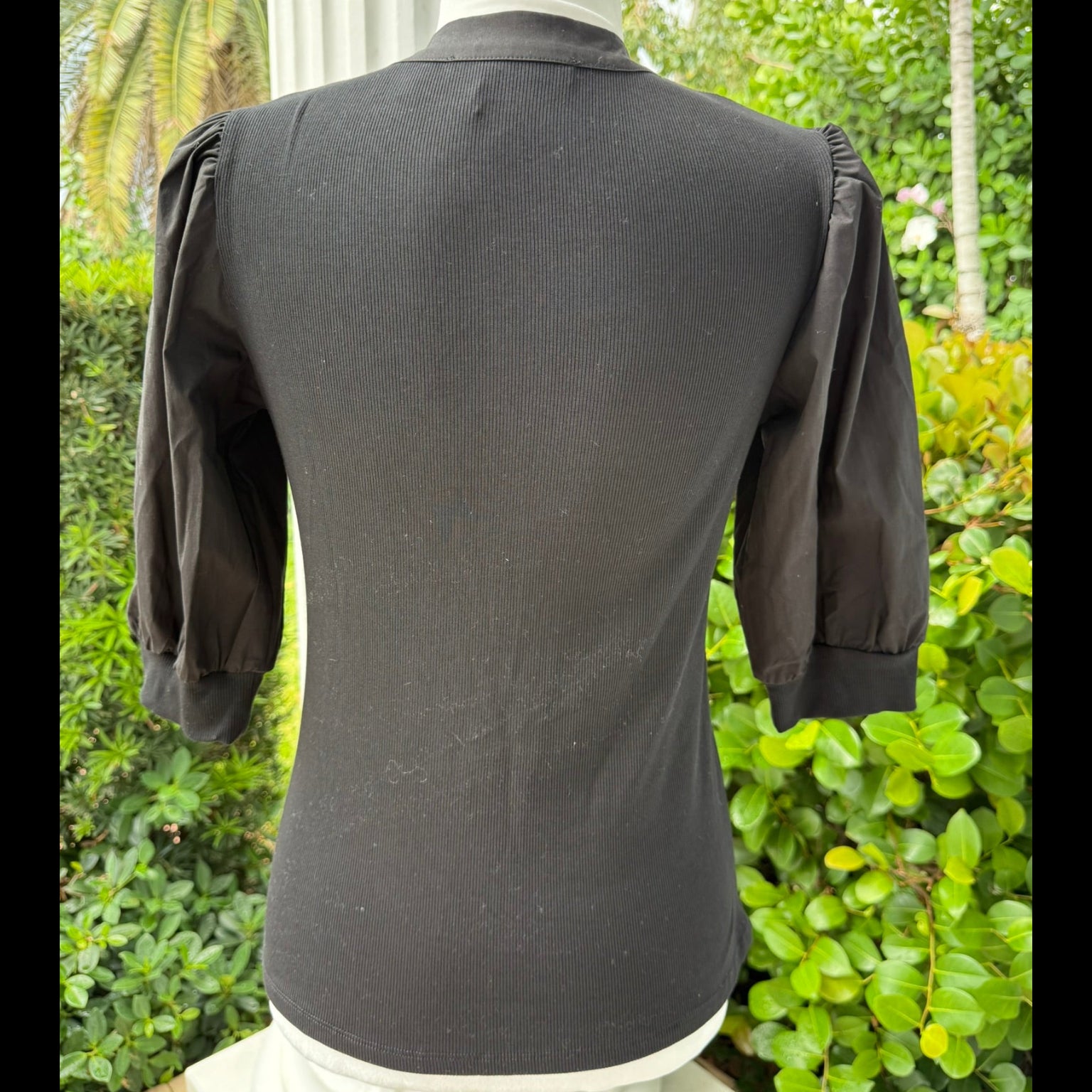 Six Fifty Audrey Puff Sleeve Tee Size Small