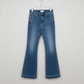 Pistola High Rise Flare Jeans – Blue Wash, Lyocell Blend, Size 25