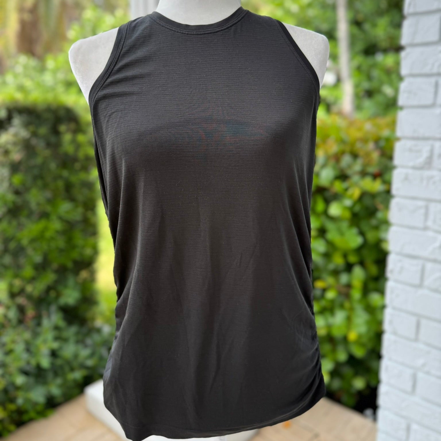 Lululemon Ruched Detail Athletic Tank Top Size Medium