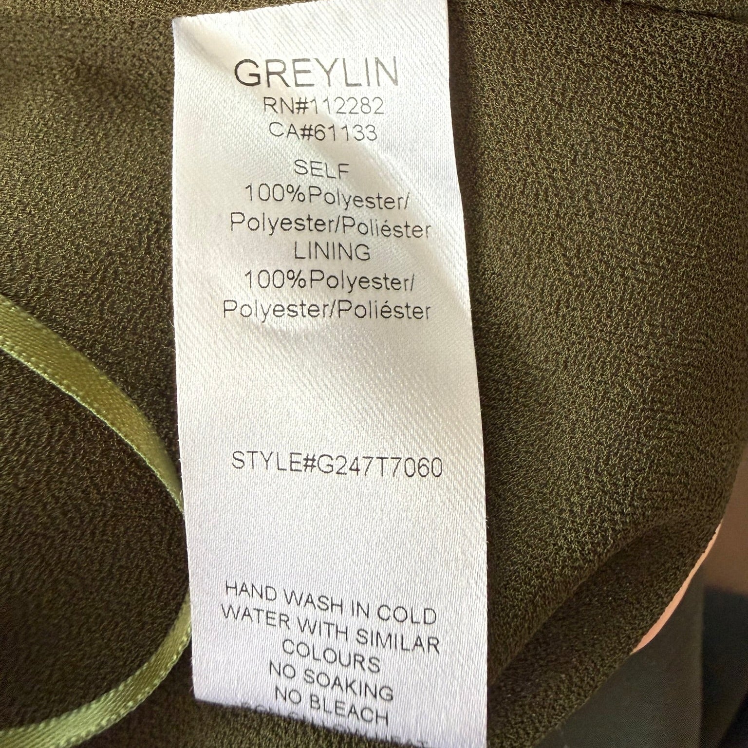 Greylin Keva Cowl Neck Camisole Size Small