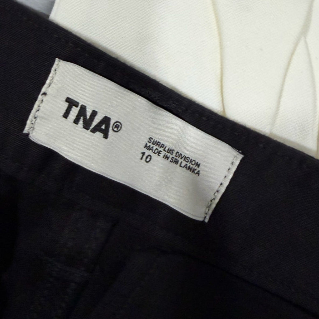 Aritzia TNA Surplus Division Black Cargo Skirt Size 10