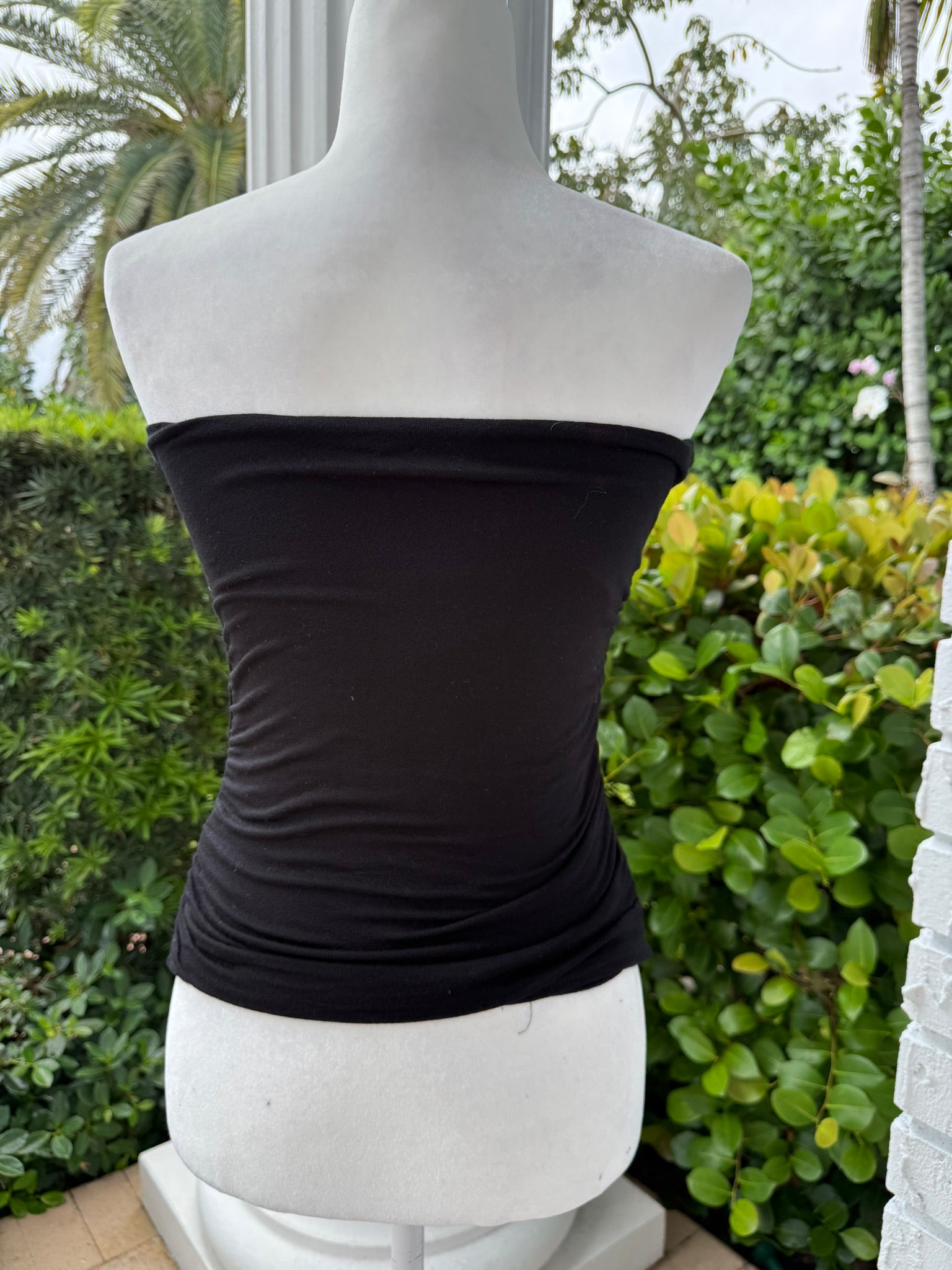 The Workshop Strapless Ruched Tube Top Size Medium