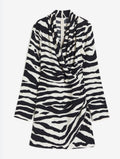 H&M Draped Wrap Dress Size Small