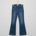 Pistola High Rise Flare Jeans – Medium Wash, Polished, Size 25