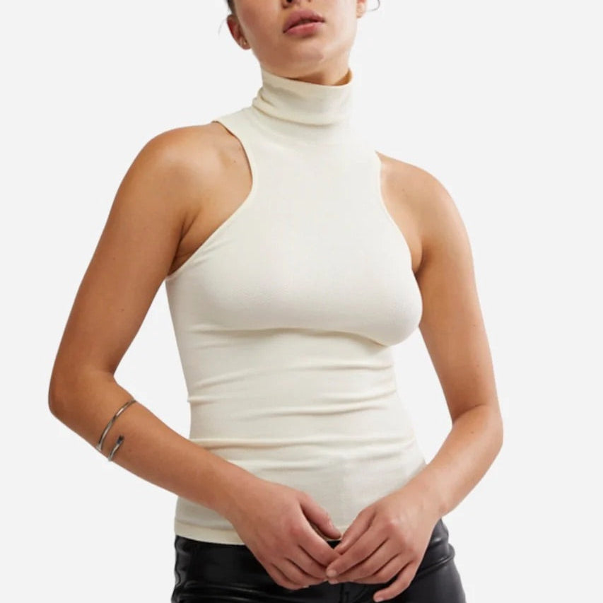 Intimately Free People Mock Neck Tank Size Xs/S