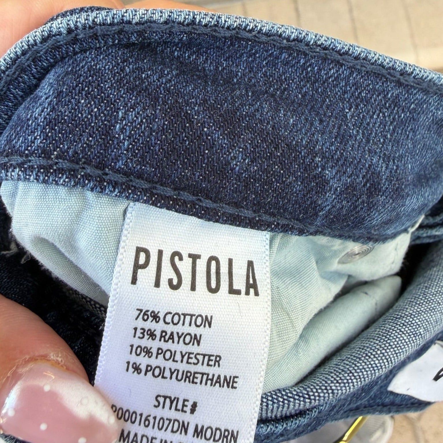 Pistola High Rise Flare Jeans – Medium Wash, Polished, Size 25