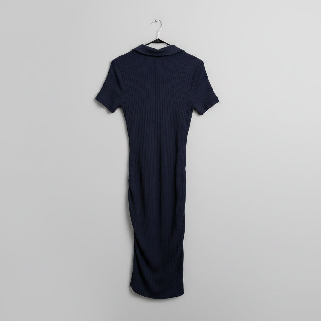 Sundry Ribbed Polo Midi Dress Size 0 (XS)