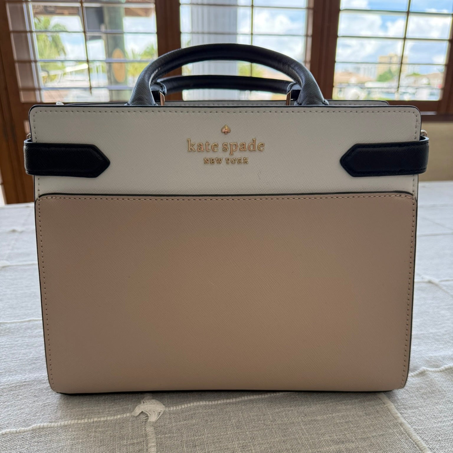 Kate Spade Staci Colorblock Satchel Handbag