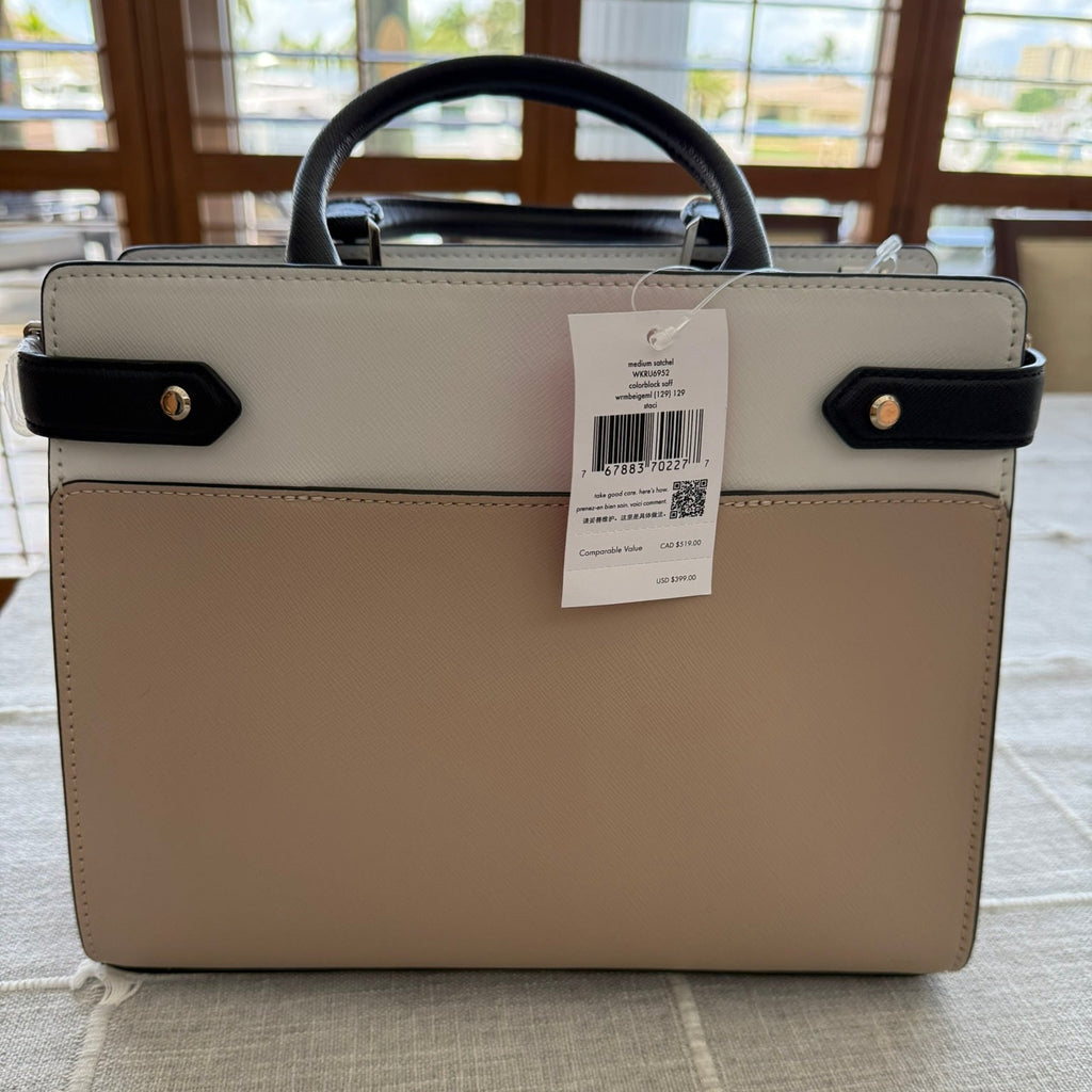 Kate Spade Staci Colorblock Satchel Handbag