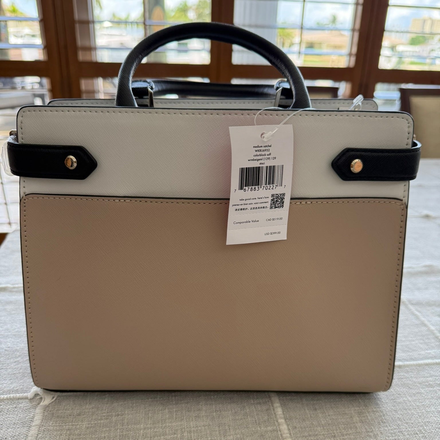 Kate Spade Staci Colorblock Satchel Handbag