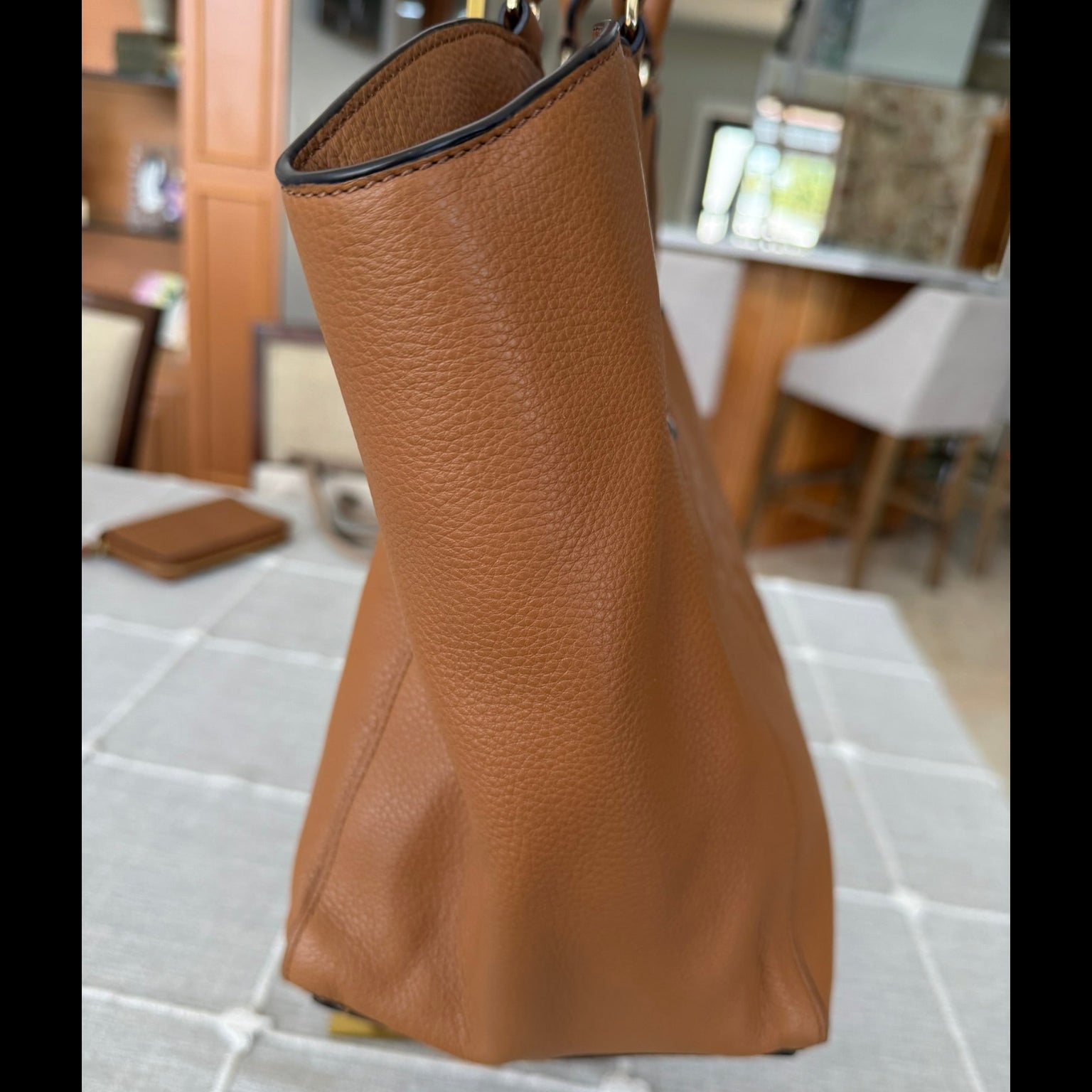 Tory Burch Pebbled Leather Tote