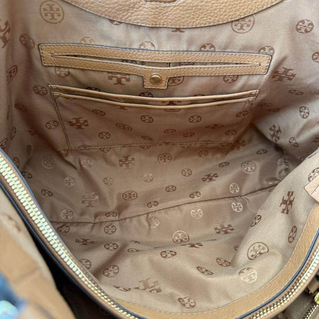 Tory Burch Pebbled Leather Tote