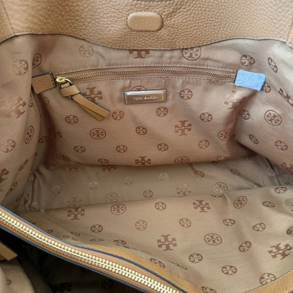 Tory Burch Pebbled Leather Tote