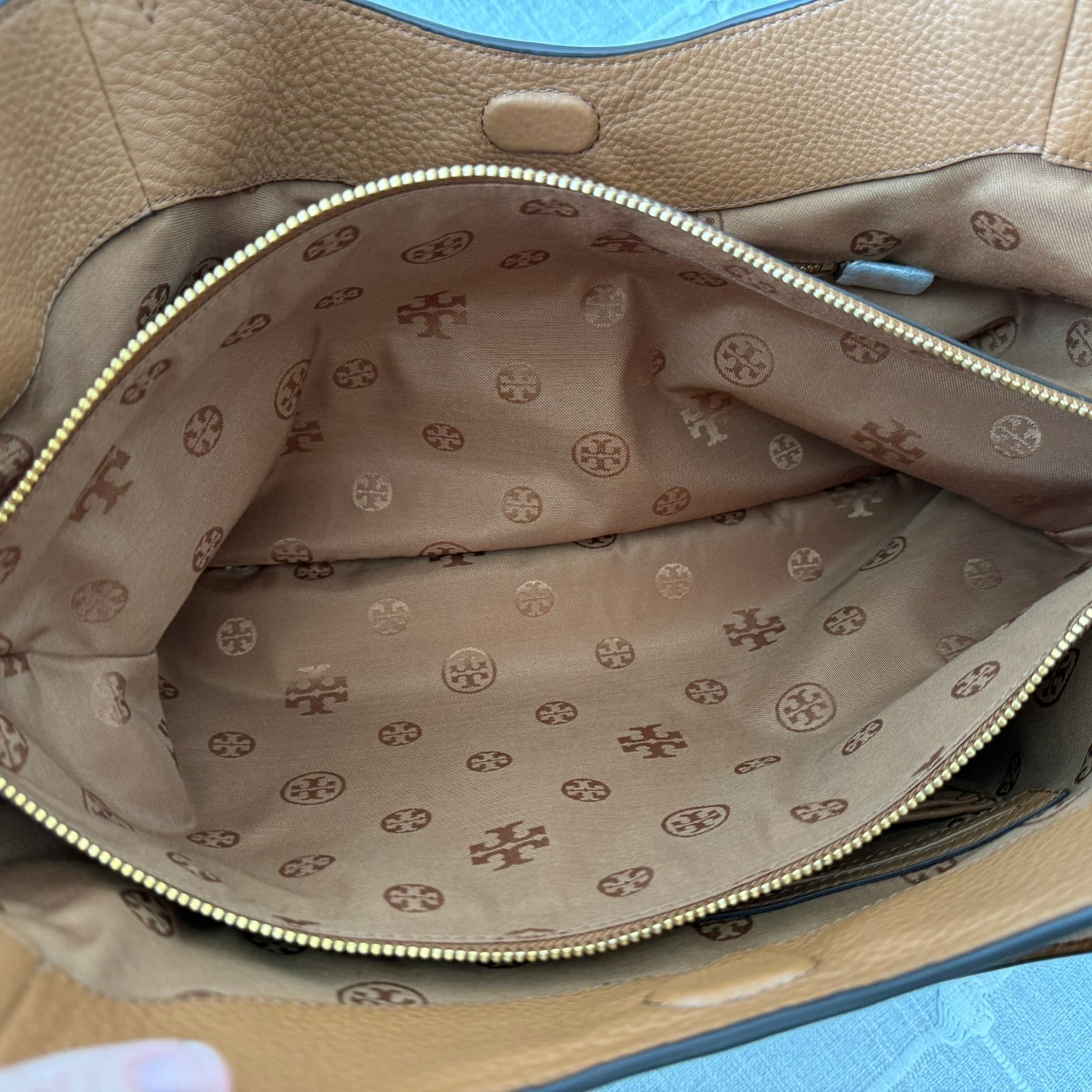 Tory Burch Pebbled Leather Tote