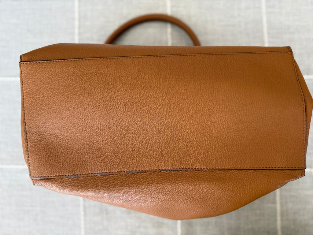 Tory Burch Pebbled Leather Tote