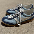 Gola Harrier Retro Blue Suede Sneakers Size 7