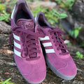 Adidas Gazelle Maroon Suede Sneakers Size 6.5