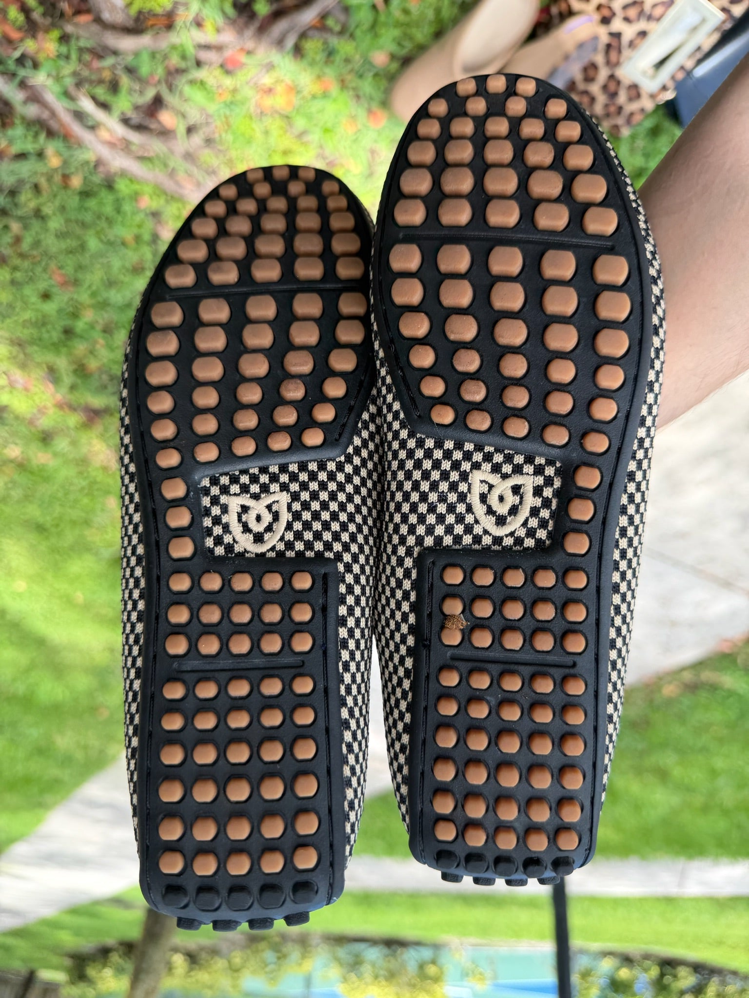 Rothy's Checkered Driver Loafers Size 7.5