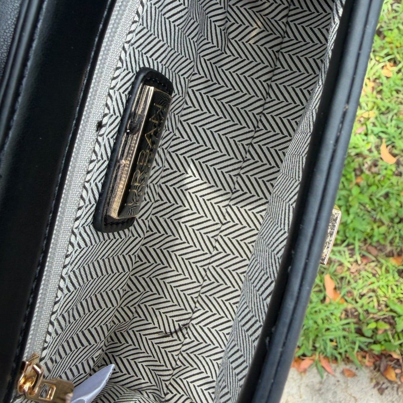 Urban Expressions Black Structured Mini Bag