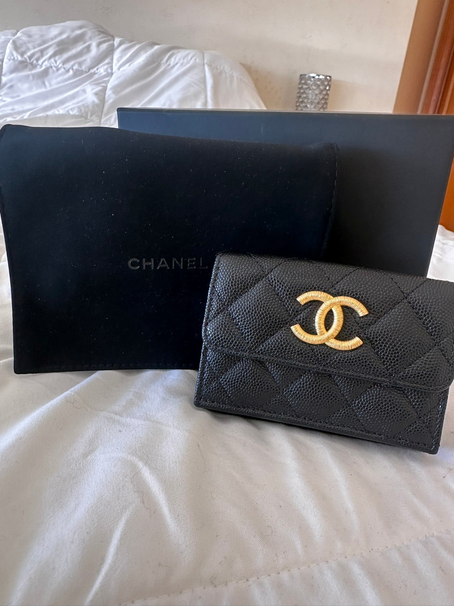 Chanel Trifold Wallet- NEVER USED