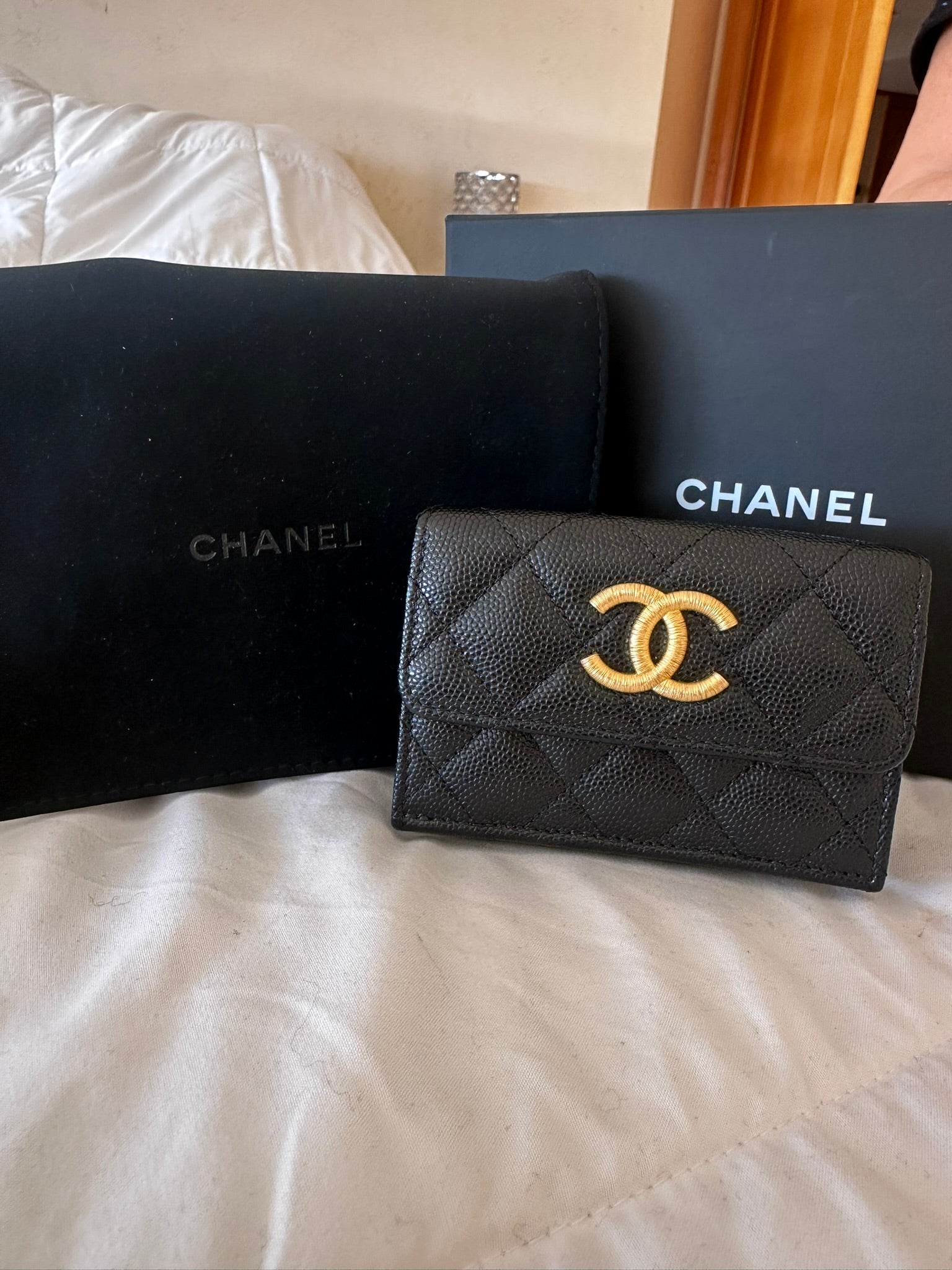 Chanel Trifold Wallet- NEVER USED