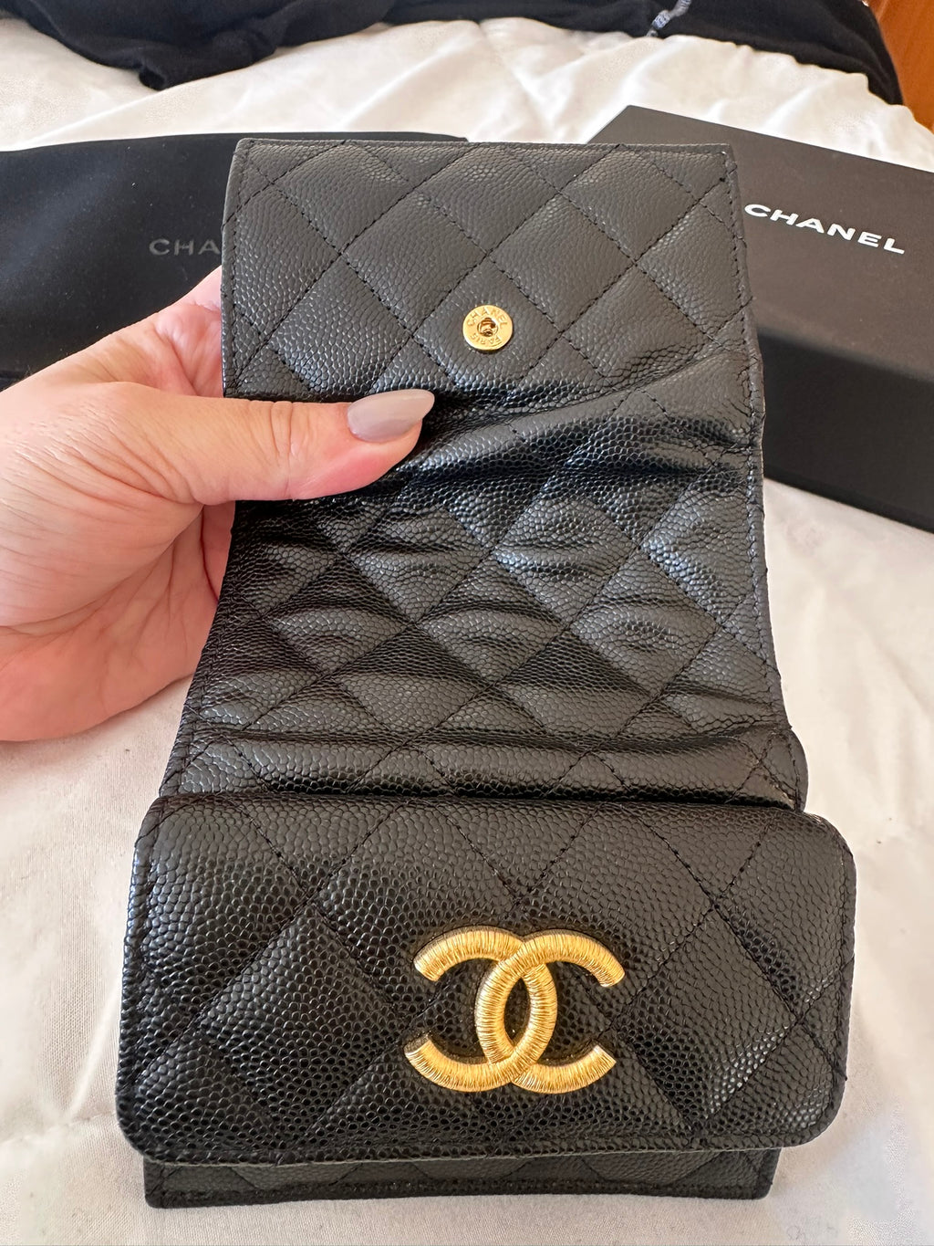 Chanel Trifold Wallet- NEVER USED