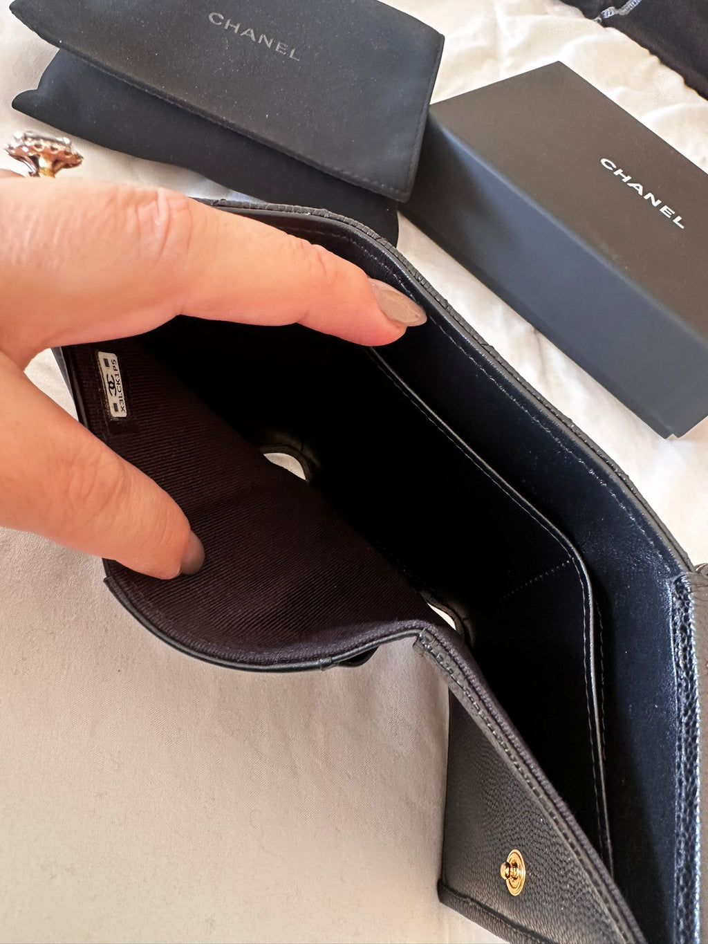 Chanel Trifold Wallet- NEVER USED