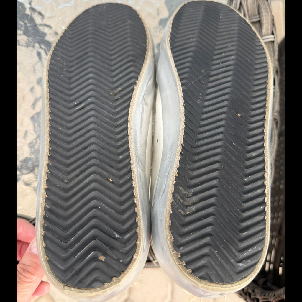 Golden Goose Super Star Distressed Sneakers Size 40