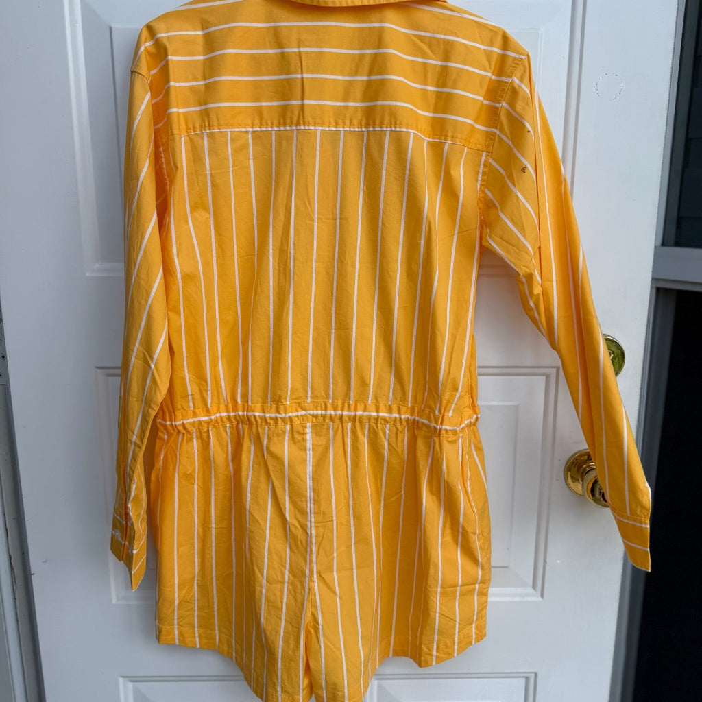 Pistola Amelie Papaya Stripe Romper Size XS